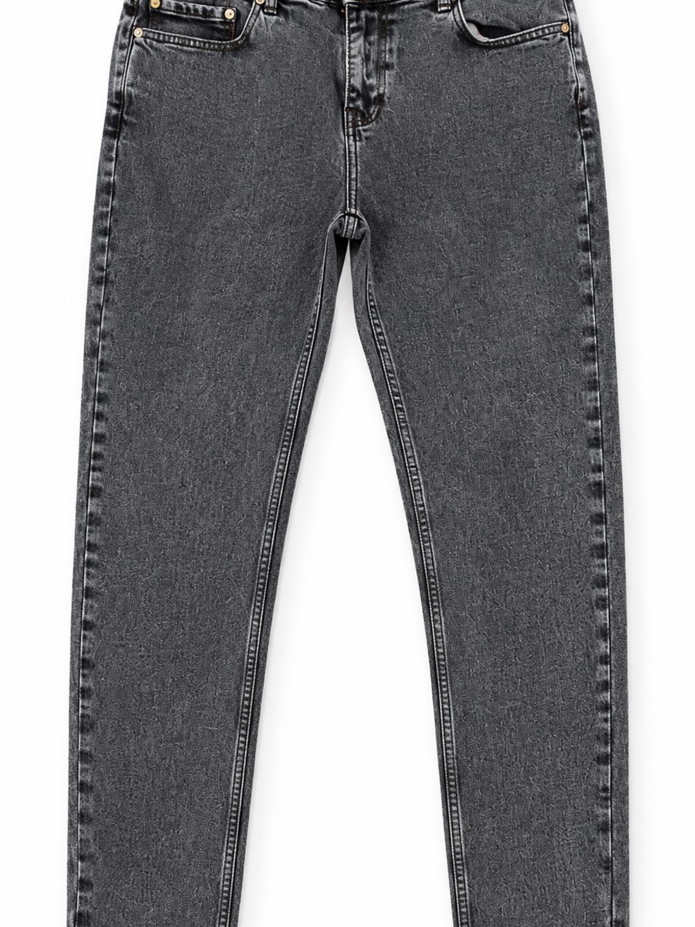 Bouton Skinny Fit Jeans | Black Wash | Size 31